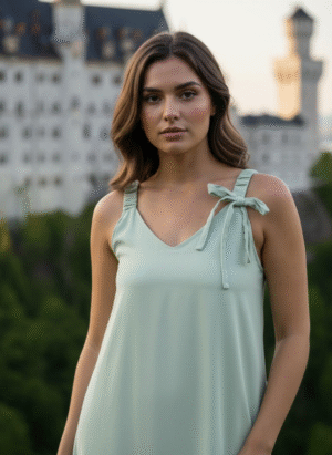 SAGE GREEN MIDI DRESS