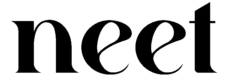 neet text black