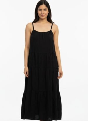 BLACK MAXI DRESS