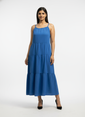 BLUE MAXI DRESS