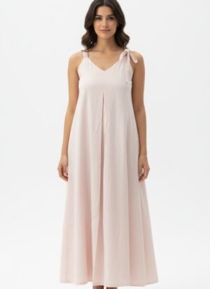 BABY PINK MIDI DRESS