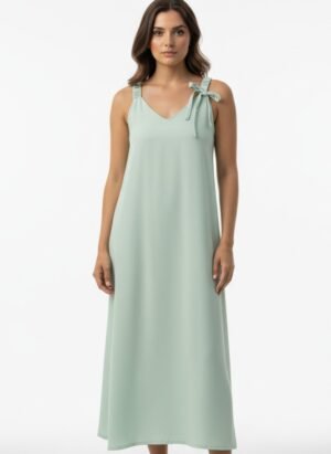 SAGE GREEN MIDI DRESS