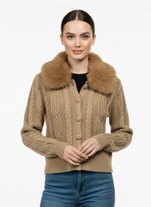 Brown Woolen Upper Coat
