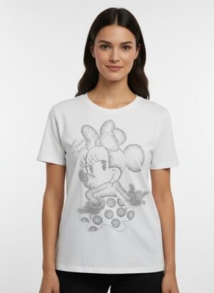 White Color Oversized T-shirt