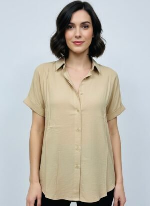 Yellow Half Sleeves Shirt